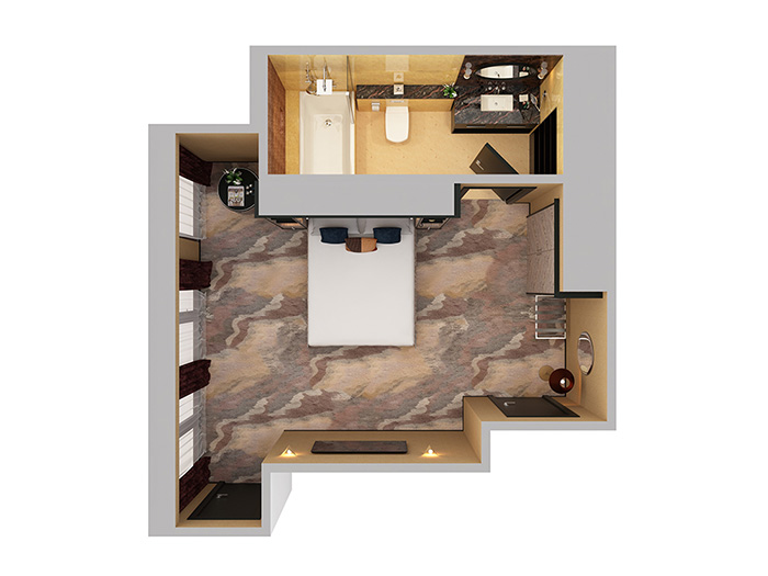 Montcalm Suite Floorplan